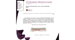 Desktop Screenshot of gabimaldonado.com