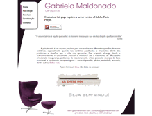 Tablet Screenshot of gabimaldonado.com
